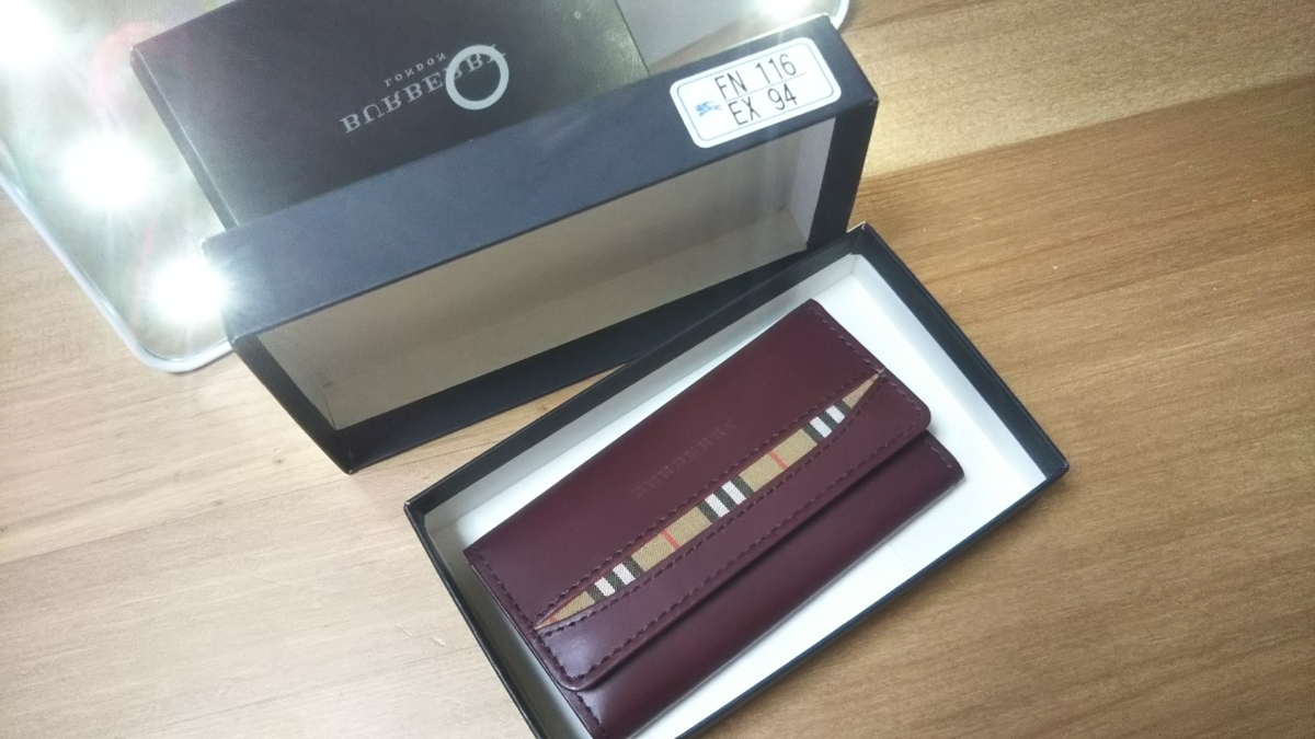 バーバリー BURBERRY キーケース (送料220円)クリスマスプレゼントなど