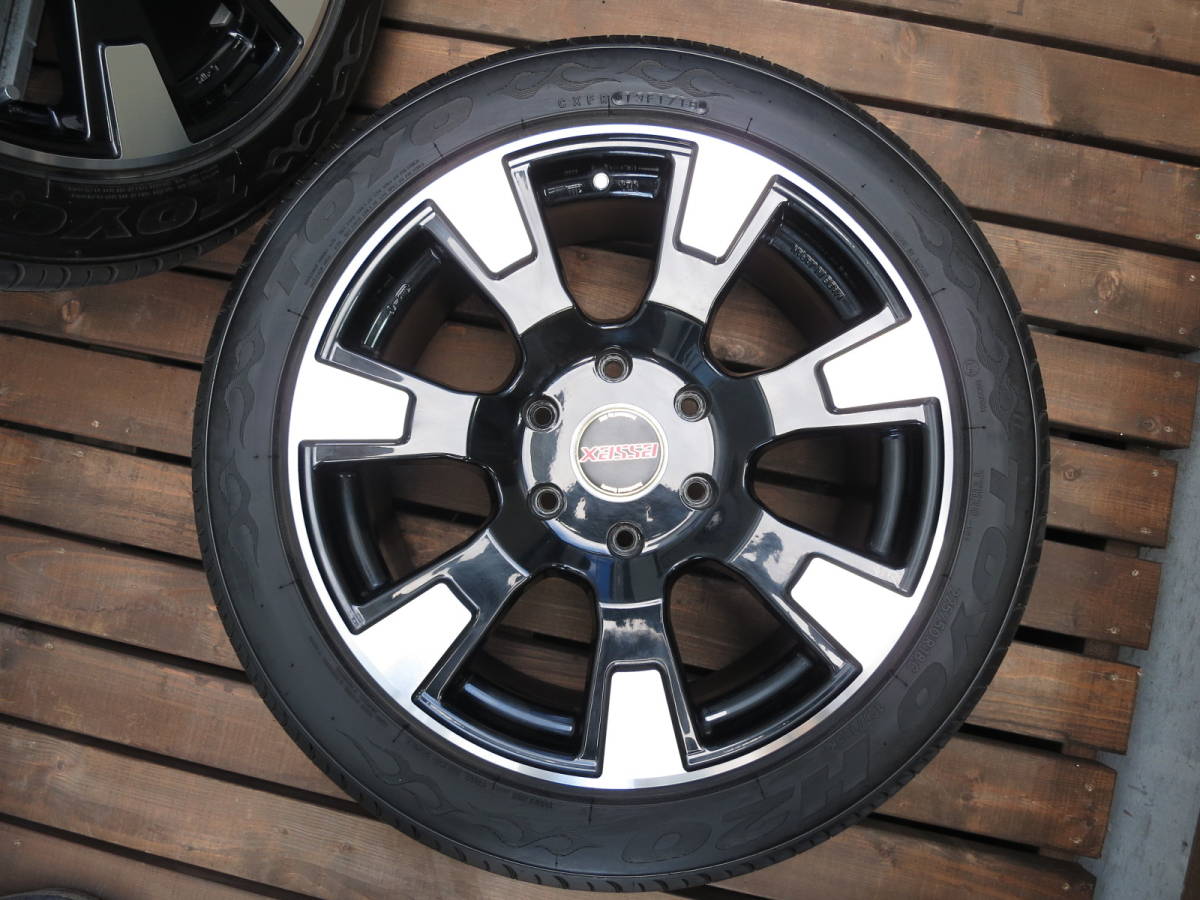 200系 ハイエース アルミホイールEssex18インチ/タイヤTOYO H20 225