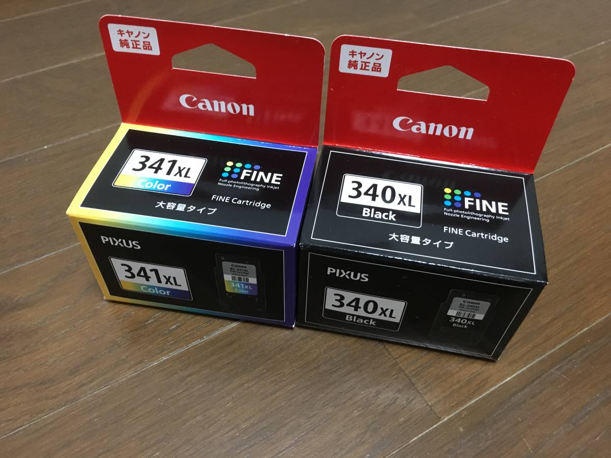 Canon 純正 BC-340XL BC-341XL 取付期限 2020.11