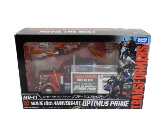 中古 MB-11 ムービー10thアニバーサリー オプティマスプライム 車 フィギア F3601413