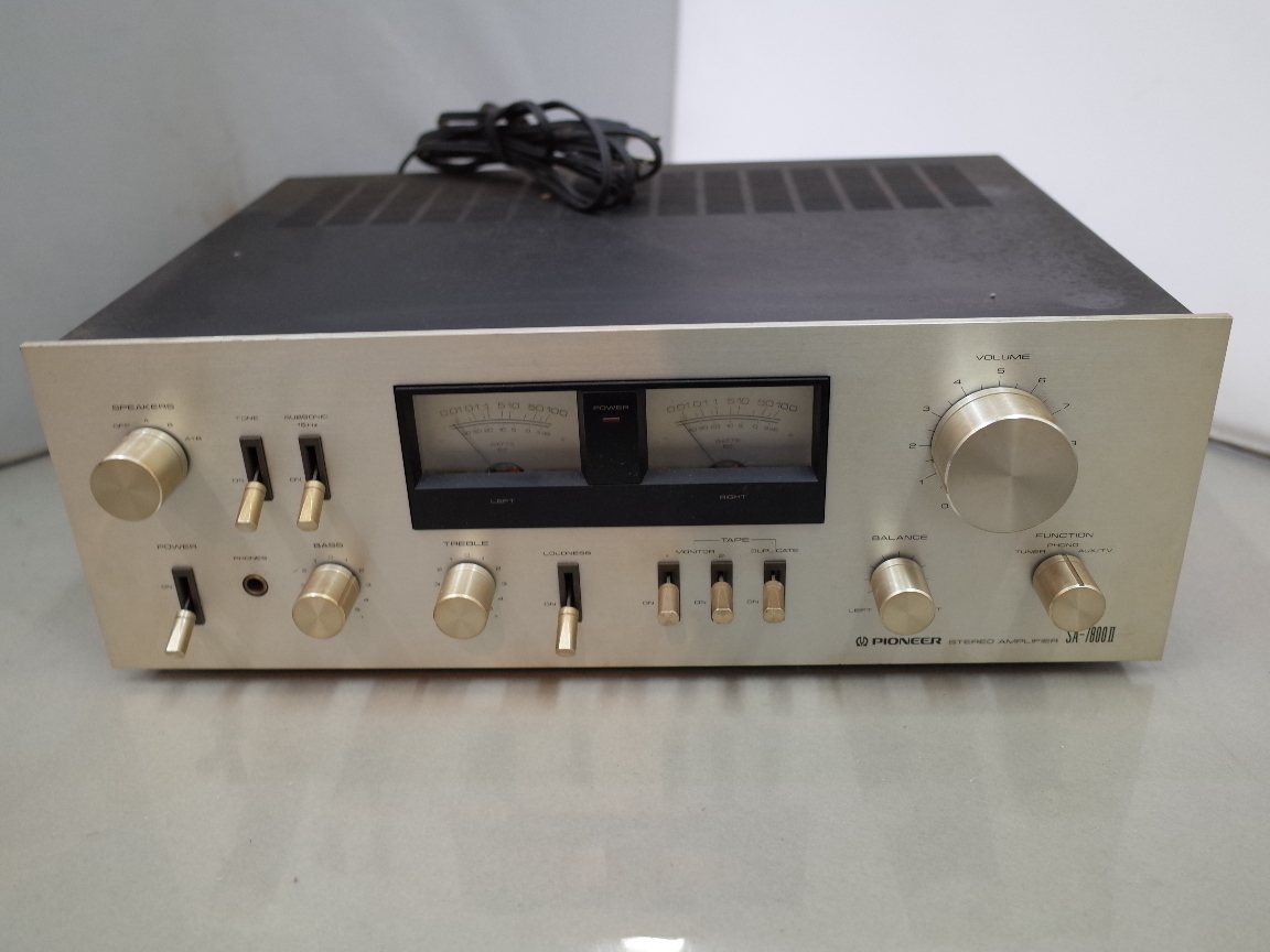 PIONEER パイオニア SA-7800Ⅱ プリメインアンプ パイオニア 1円
