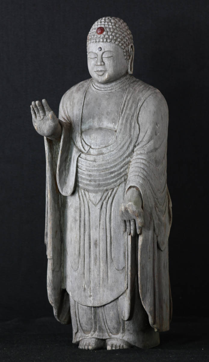 木造釈迦如来立像 重要文化財｜釈迦如来立像（清凉寺式）｜奈良国立 
