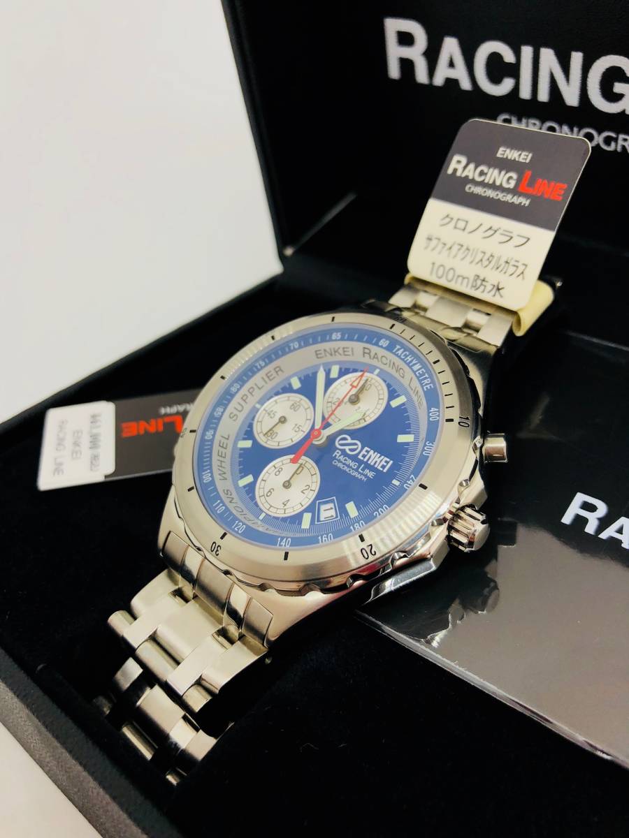 ENKEI RACING LINE 腕時計 EK-001 クロノグラフ エンケイ