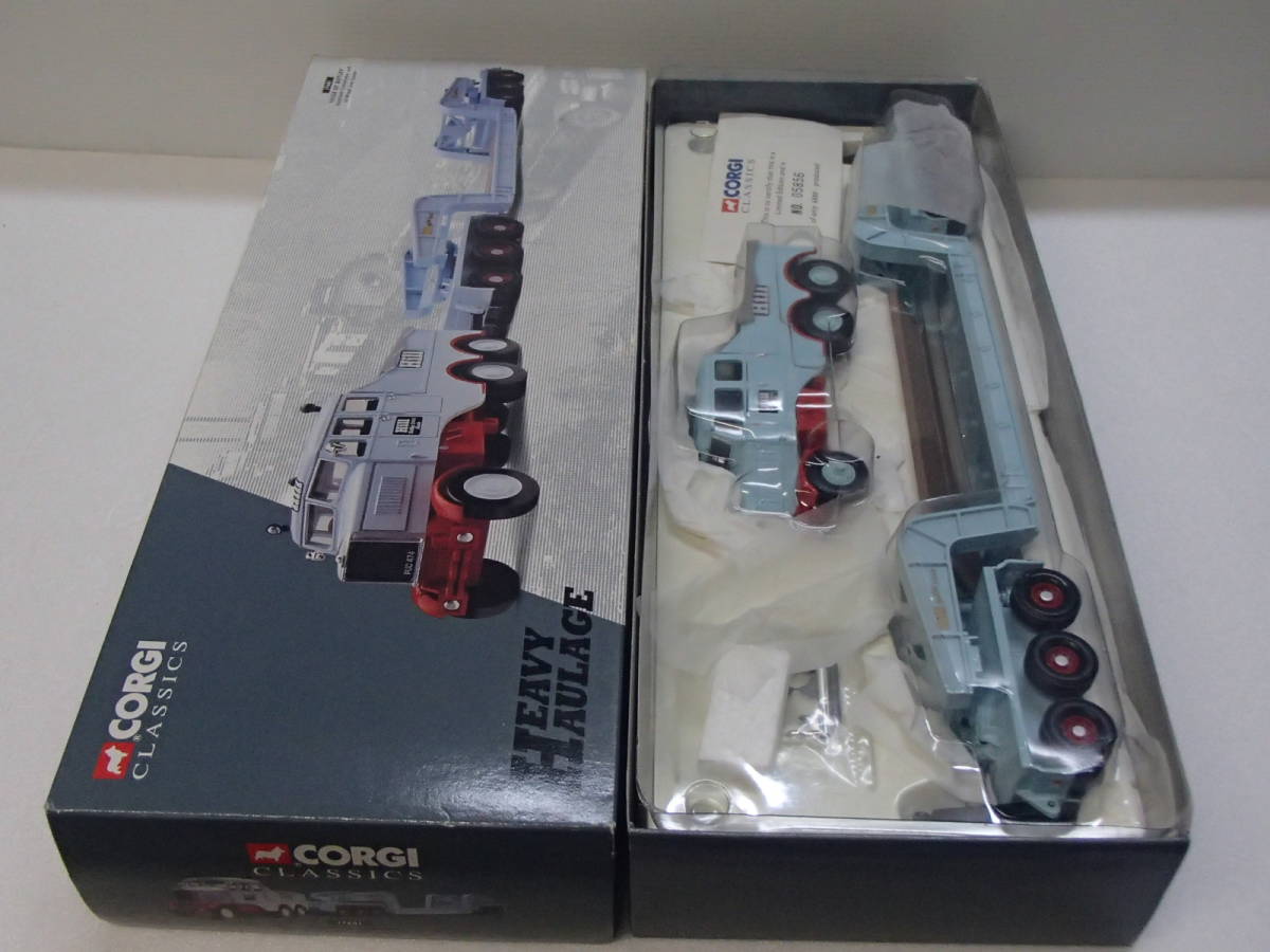CORGI 1⁄50 ☆ 全長約50Cm HILLS OF BOTLEY SCAMMELL & 24 WHEEL