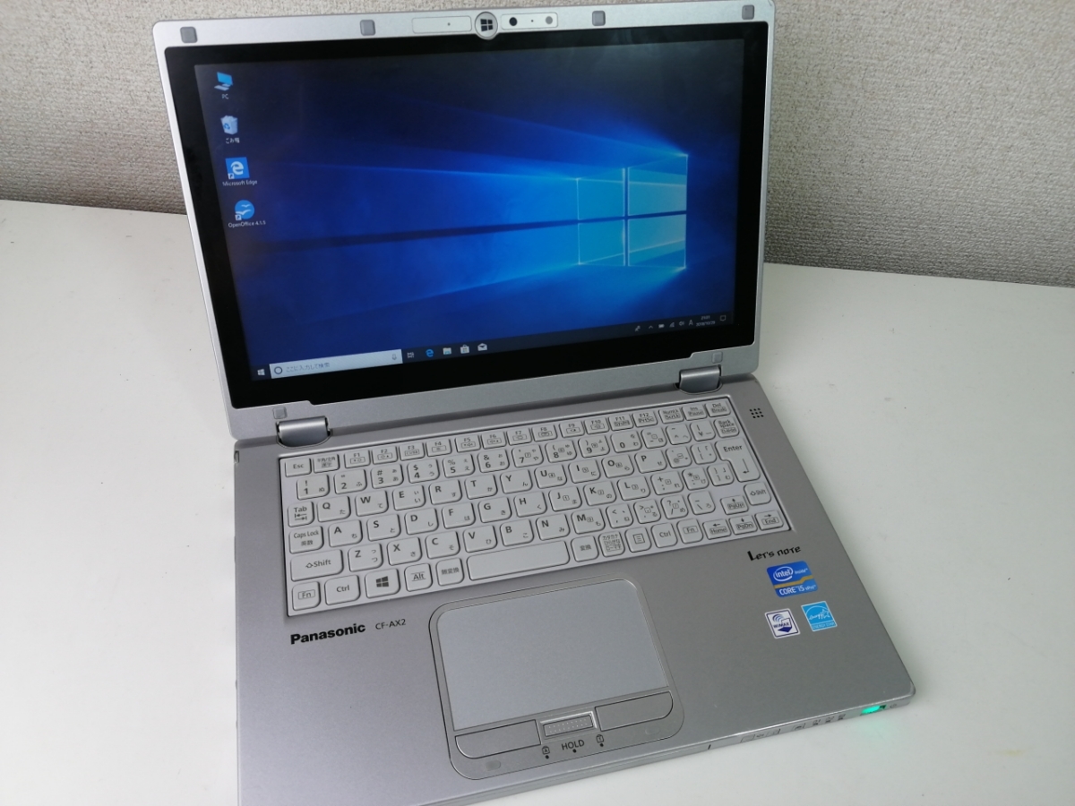 【定番人気，安い】 タッチパネル i5-3427U＋SSD256GB＋4GB panasonic CF-AX2L4CCS 最新win10 office 翌発(12インチ未満)｜売買されたオークション情報、yahooの商品情報をアーカイブ公開 - オークファン パナソニック、松下電器産業
