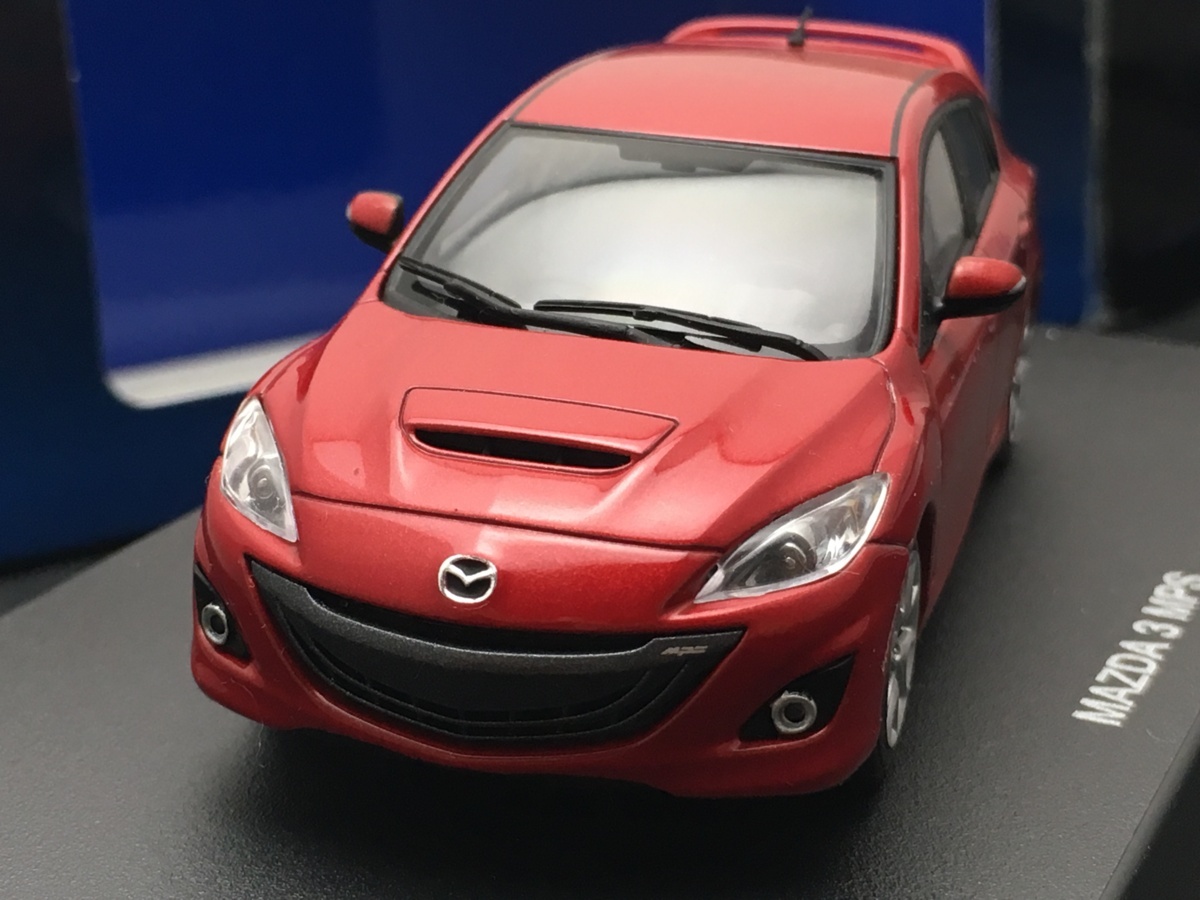 AUTOart オートアート 1/43 MAZDA 3 MPS マツダ アクセラ レッド ユーズド