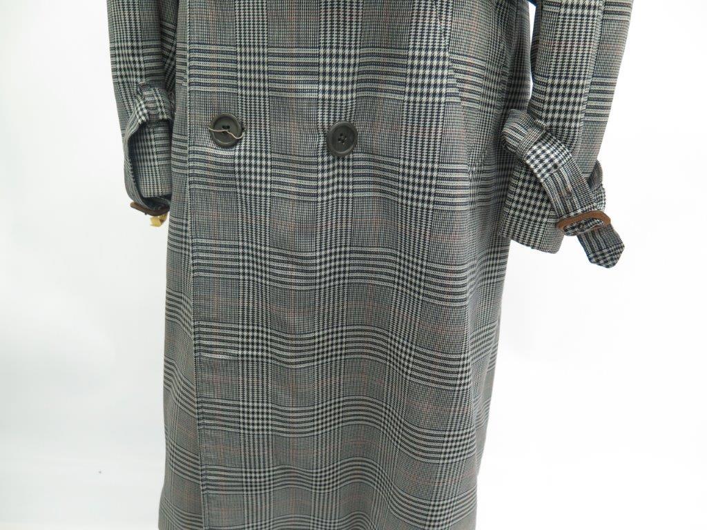 USED】Aquascutum/アクアスキュータム/メンズ/トレンチコート/チェック