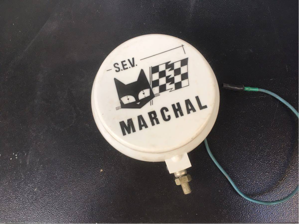 MARCHAL 旧車 希少 マーシャル 0 キティカット 金猫エンブレム付 ⁄ H4 