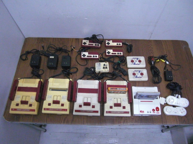 C36523 FC DUAL GAMEJOY/ファミコン 5台セット.その他 まとめて ジャンク HVC-001