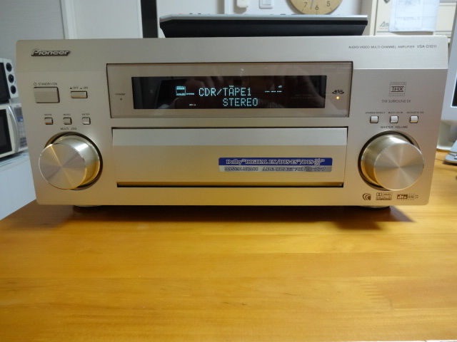 Pioneer パイオニア AVアンプ VSA-D1011 動作確認済 130w+130w