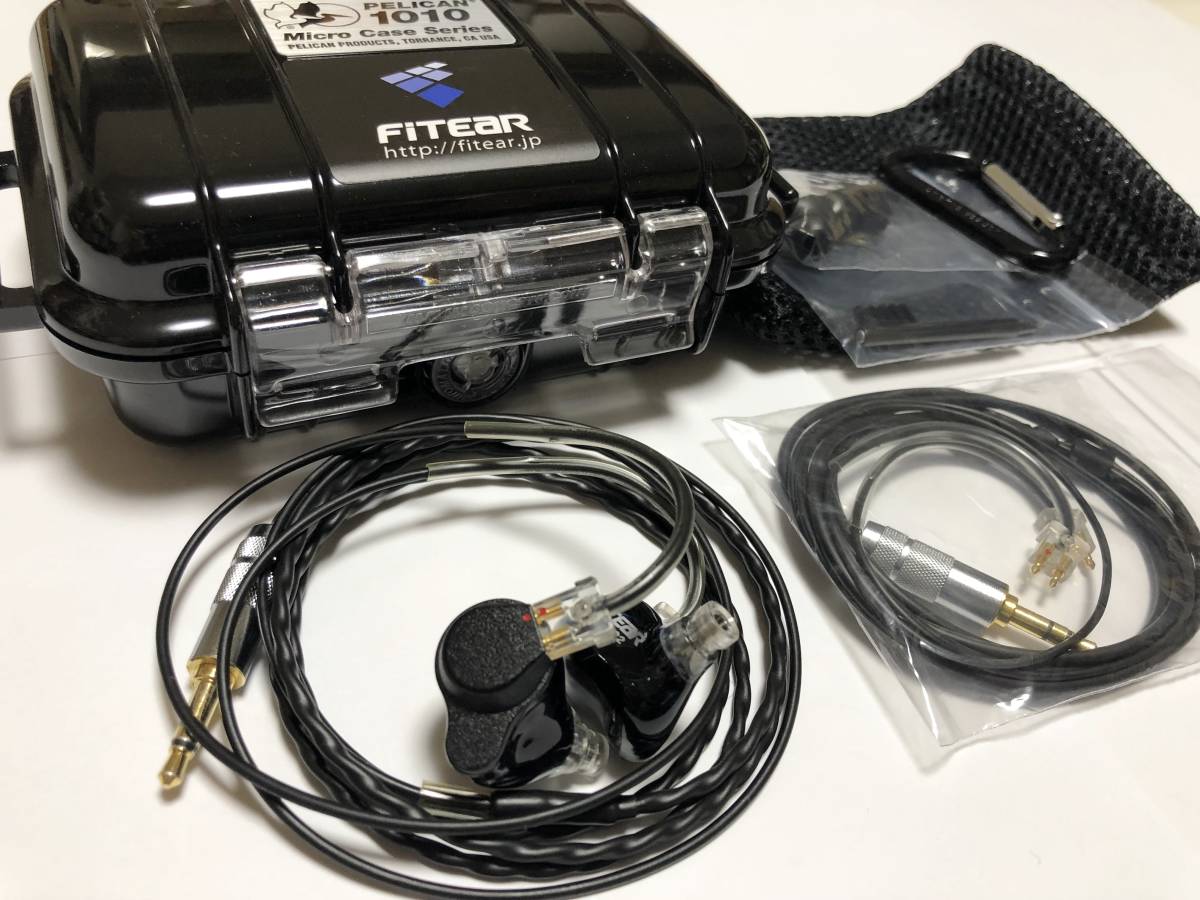 The best in-ear headphone in FitEar TO GO! 334 ＋ FitEar cable 002