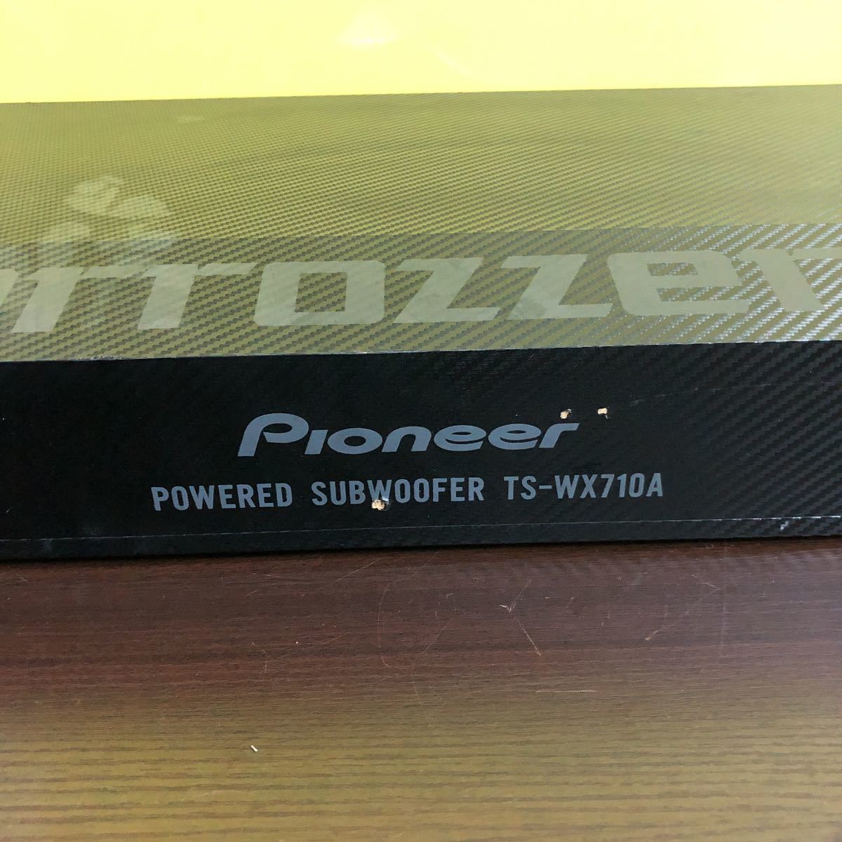 カロッツェリア TS-WX710A パワードサブウ－ファー TS-WX710A