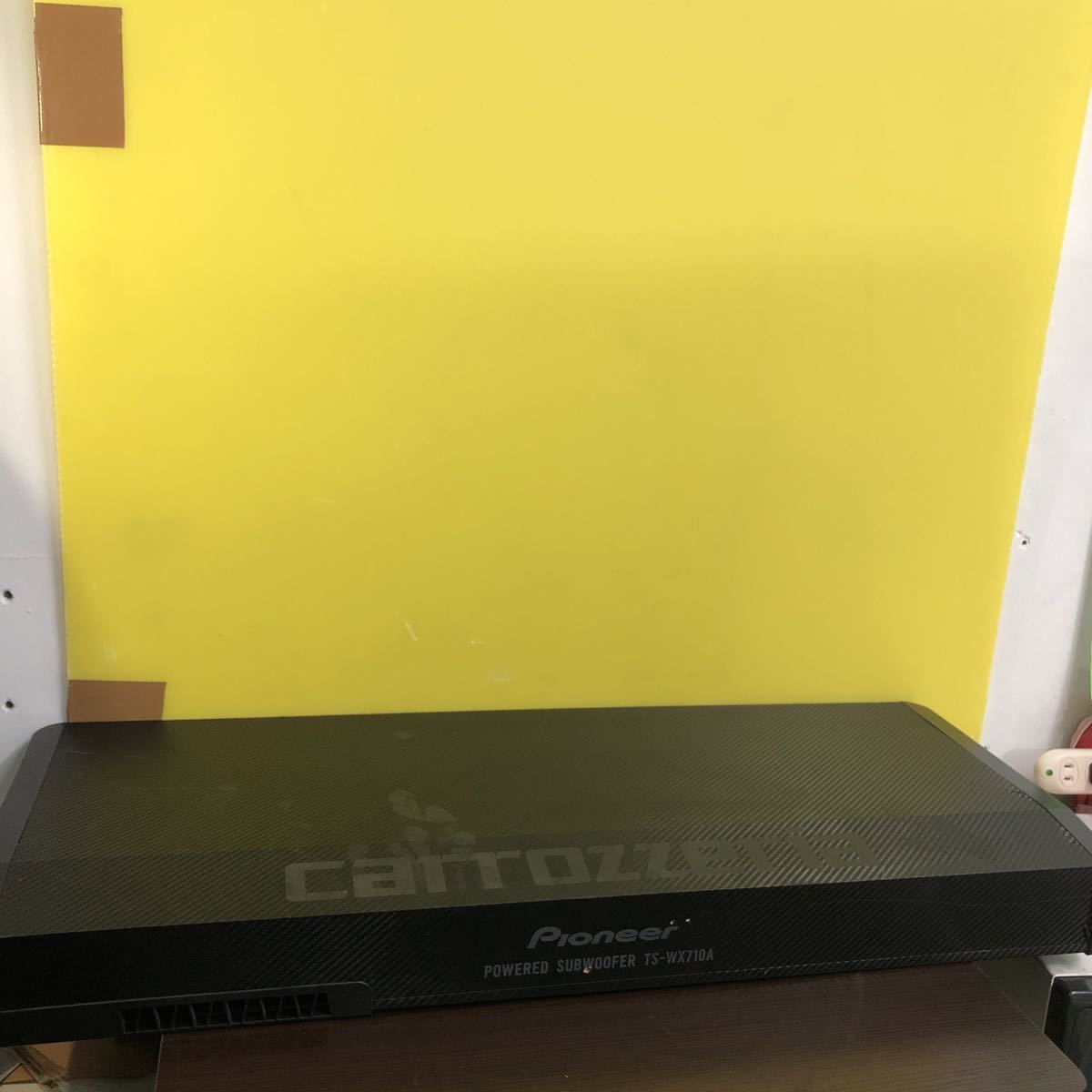 カロッツェリア TS-WX710A パワードサブウ－ファー TS-WX710A