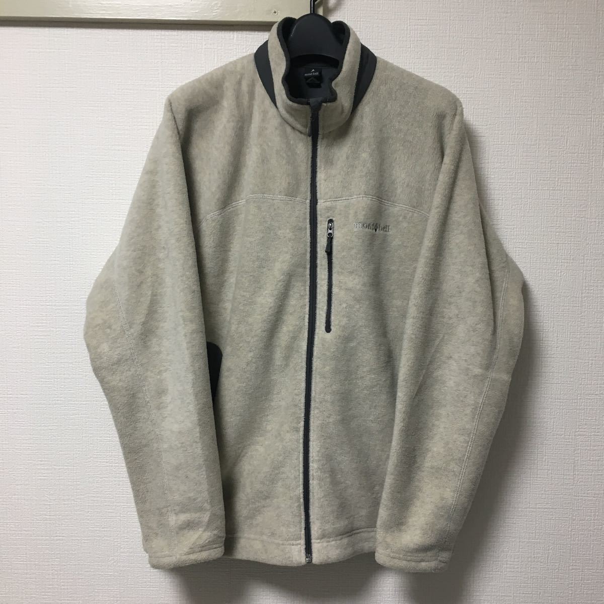 美品 mont-bell モンベル クリマプラス200 ライニング フリース ジャケット 1106457 L アウトドア 登山 