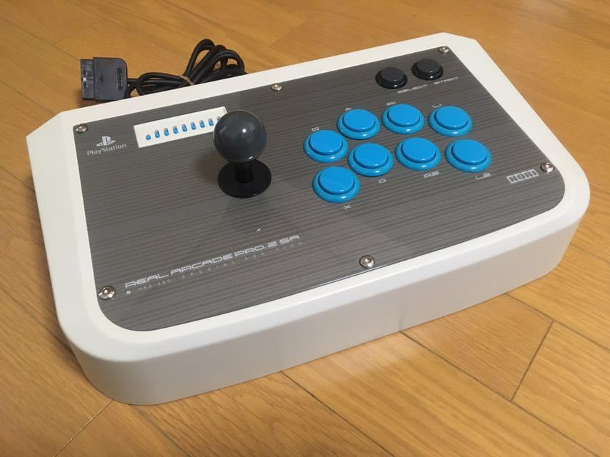 HORI REAL ARCADE PRO.2SA 高耐久ボタンOBSF-30RG換装仕様 RAP 中古品