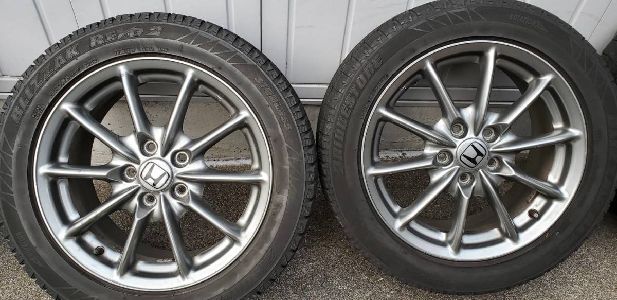ホンダRB1オデッセイ純正17インチアルミホイール流用に 17×7J+55 114.3 