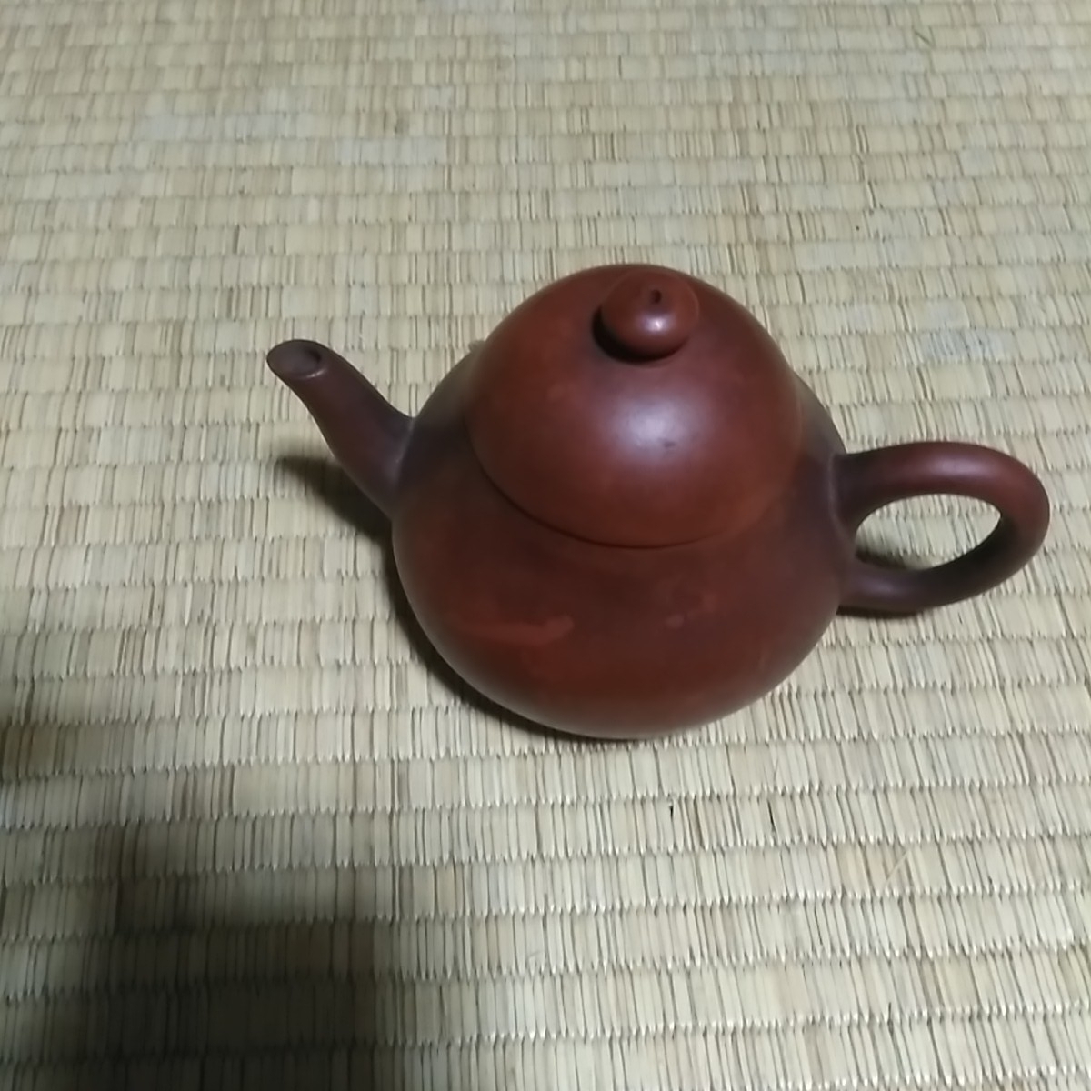 中国美術 三山半落青天外 孟臣製款 紫砂茶壷 朱泥