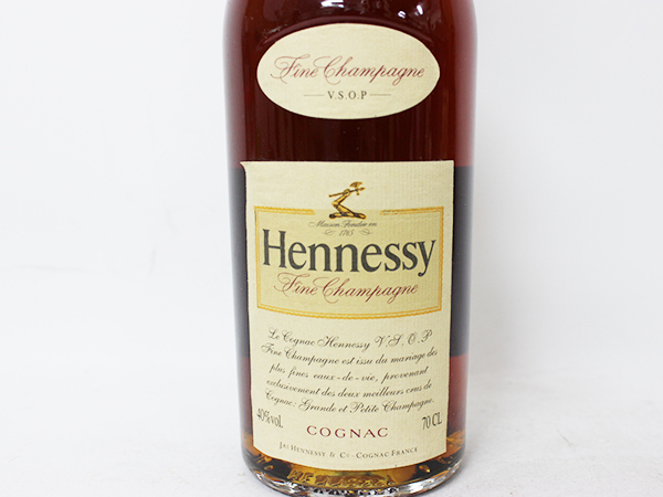 1円～☆ヘネシー VSOP ファイン シャンパーニュ コニャック スリム