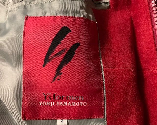 for Y's men ヨウジヤマモト | Yohji Yamamoto 赤タグ ワイズ YOHJI