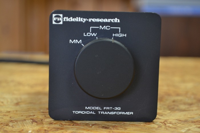 中古品 Fidelity-Research MC用昇圧トランス FRT-3G 昇圧トランス