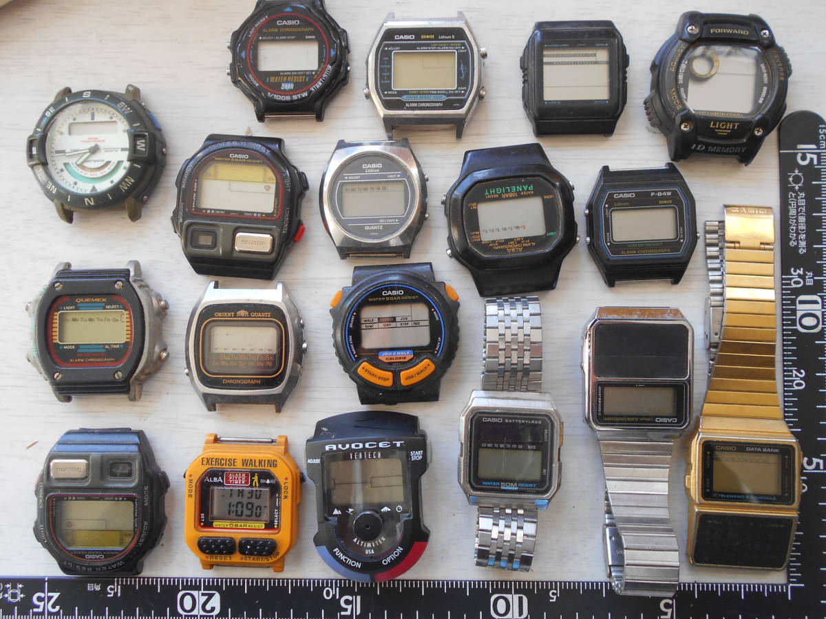 腕時計 メルカリ ジャンク腕時計 動作未確認 まとめ売り CASIO 15本 