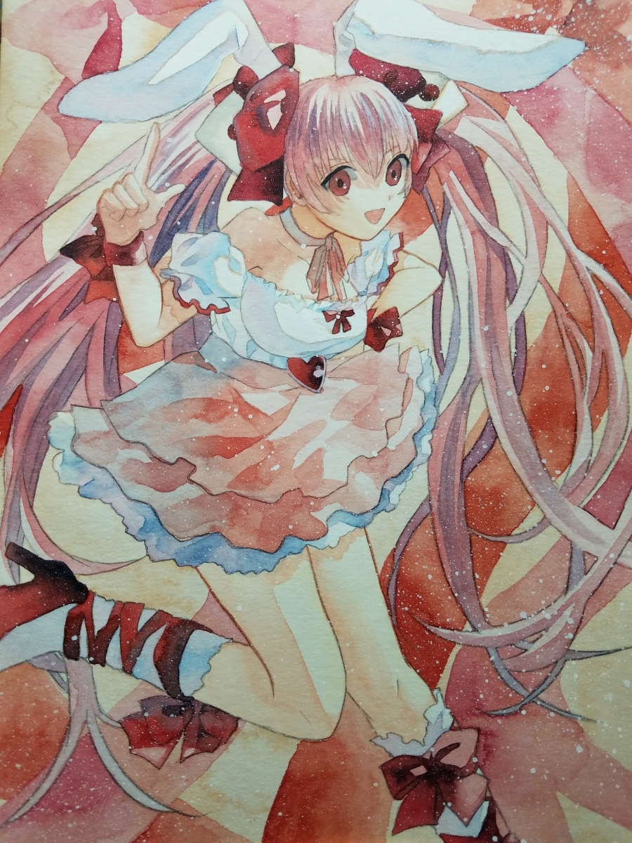 同人手描きイラスト デ・ジ・キャラット デジキャラット ラ・ビ・アン