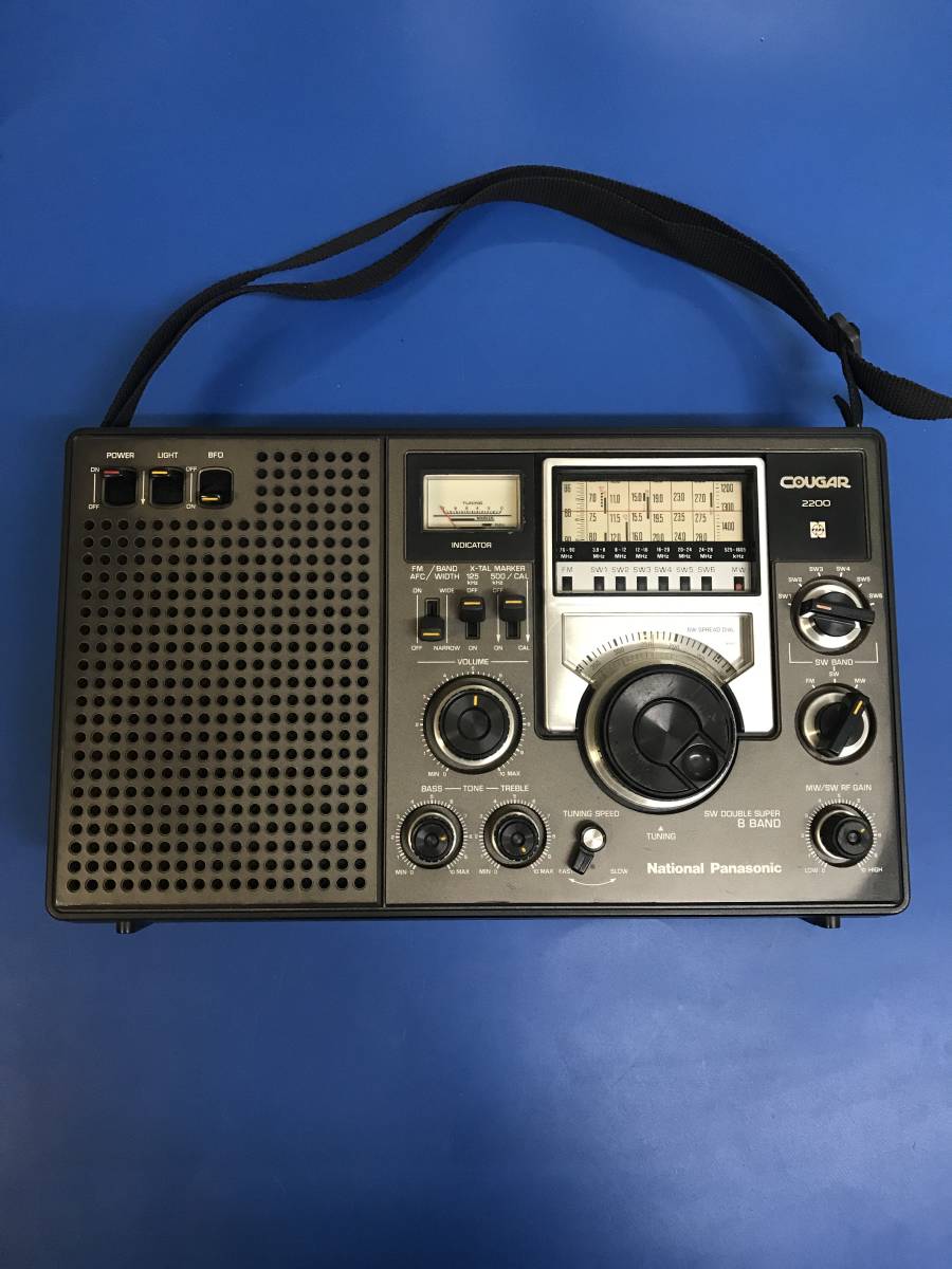 National Panasonic ナショナル パナソニック RF-555 稼働品 FM.AM 2