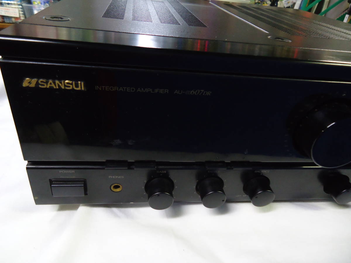 SANSUI AU-α607DR プリメインアンプ ジャンク品 ☆ジャンク☆サンスイ プリメインアンプ AU-α607DR