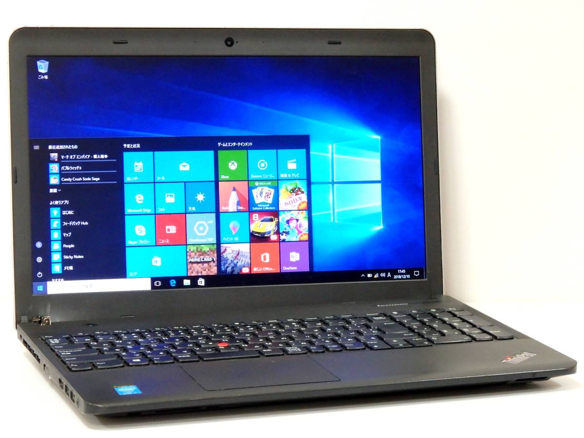 Lenovo E540 Thinkpad i5-4200M CPU @ 2.5GHz 8GB RAM No ThinkPad HDD 