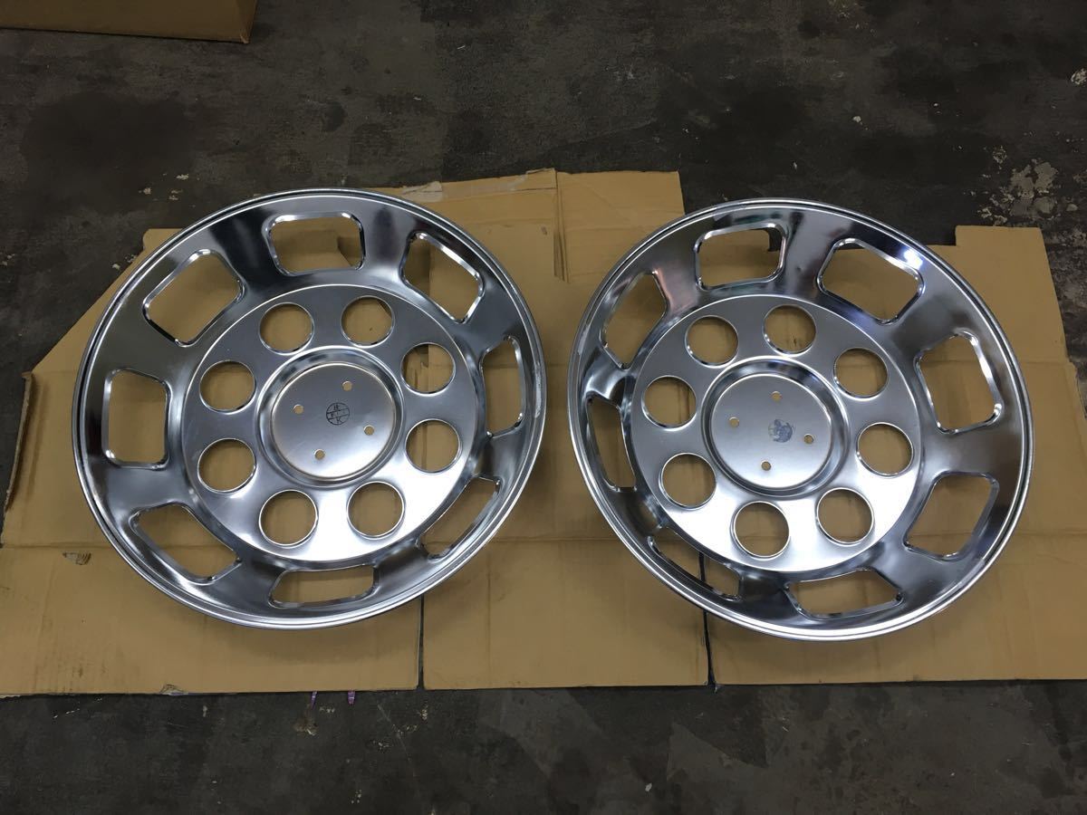 当時物 大型トラック ホイール キャップ カバー デコトラ レトロ 22.5 