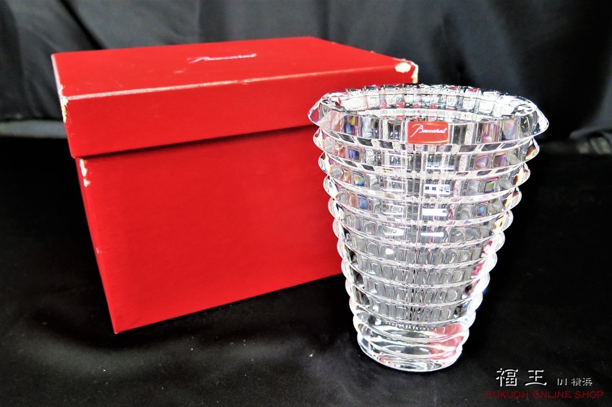 バカラ アイ ベース Baccarat 花瓶 S : スクウェア Sサイズ EYE 0 14.5 