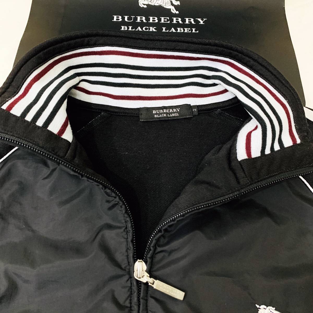 【希少美品】バーバリーブラックレーベル クロコダイル型押レザー本革ビジネスバッグ BLACK バーバリーブラックレーベル BURBERRY LABEL 美品 バーバリー