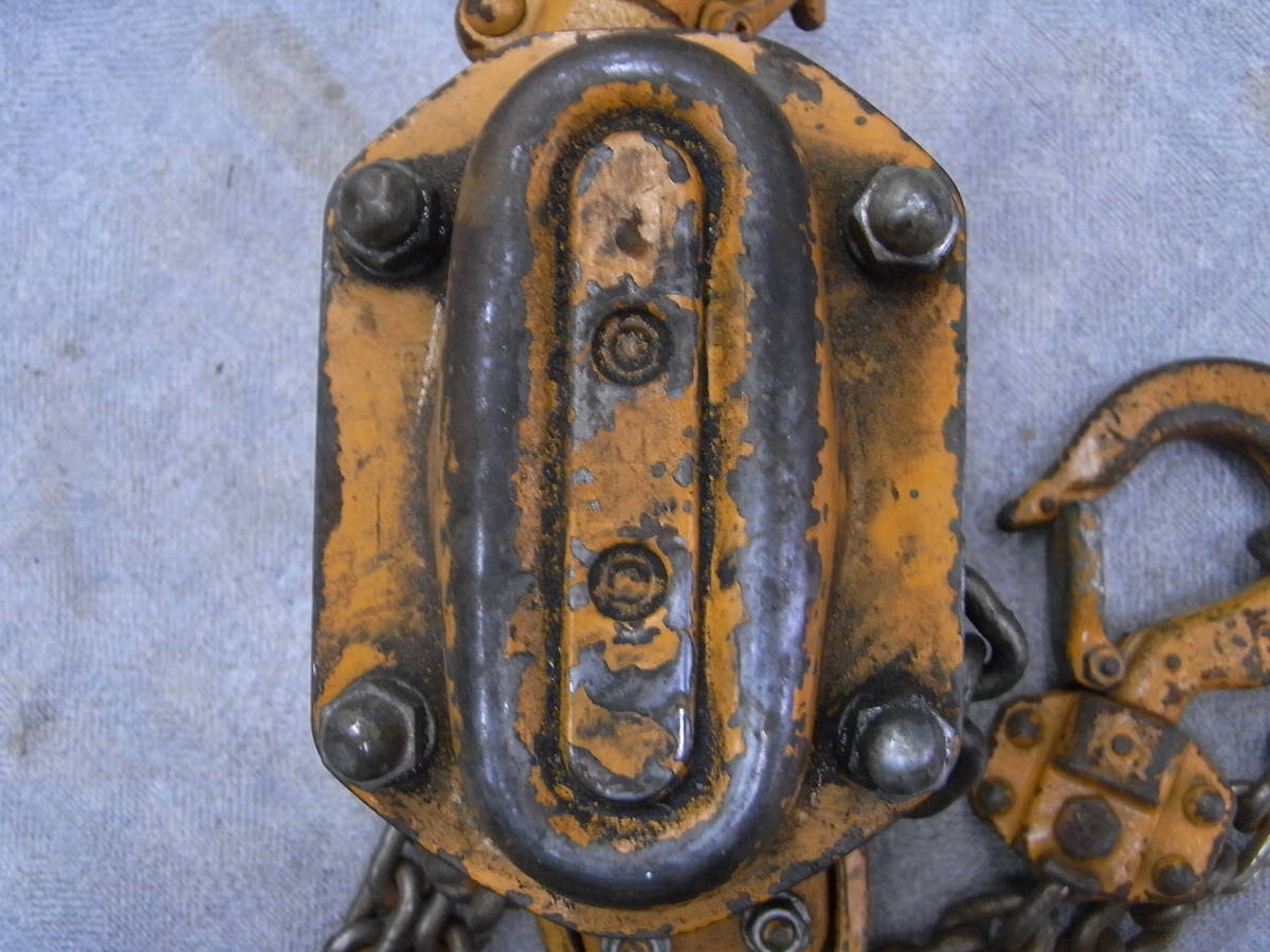 「筋メダル」 S【動作美品】キトー/KITO レバーブロック LB008 0.8t 動作確認済!!クリーニング済!!お買い得品!!!【迅速発送】