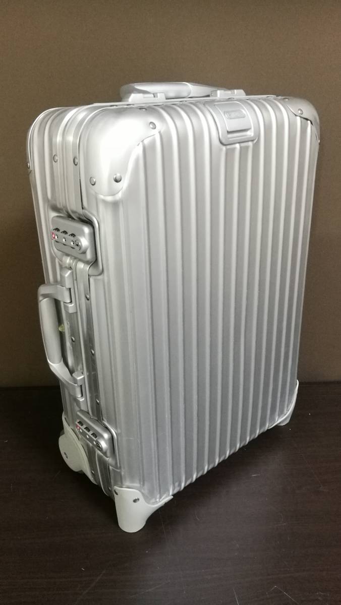 RIMOWA トパーズ 32L 二輪 廃盤 品質保証対応 RIMOWA トパーズ 超稀少廃盤2輪32L良品！2014年ドイツ製