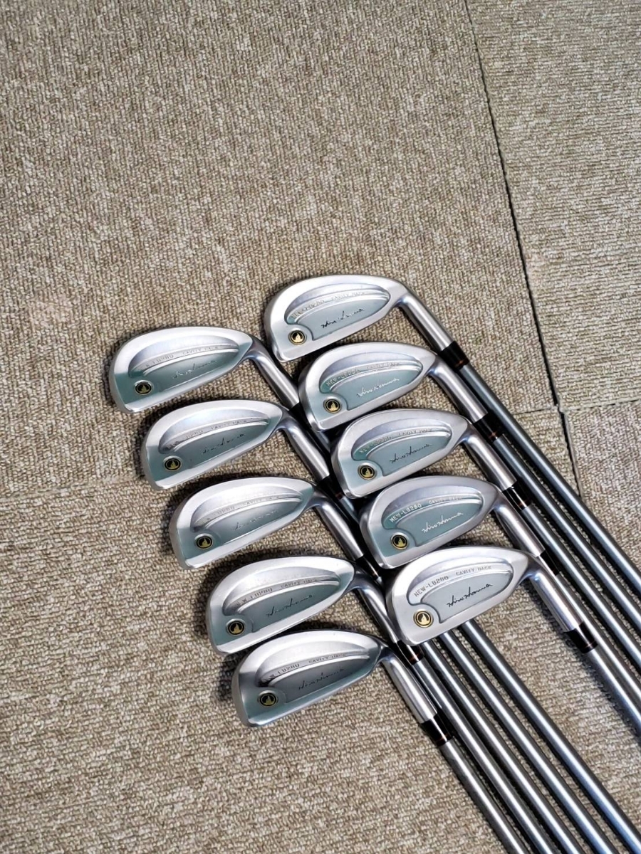 HONMA　ホンマアイアンセット■NEW-LB280■番手　3~11.Sw(10本セット)■フェザーウェイトカーボン　２つ星■FLEX　R1　[管理番号190103]
