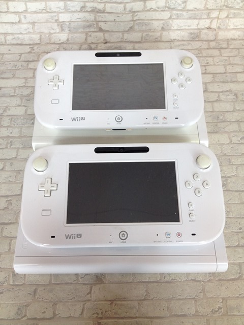 wiiu パッド 任天堂 Nintendo Wii U ゲームパッド クロ Game Pad 中古