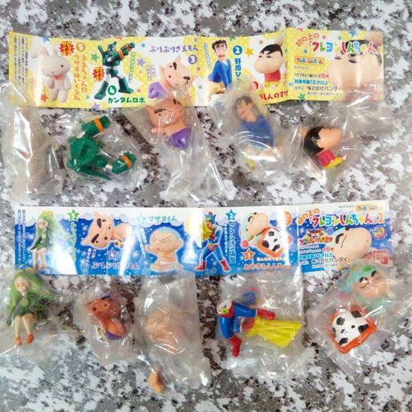 ◆クレヨンしんちゃん 机の上の 10種セット
