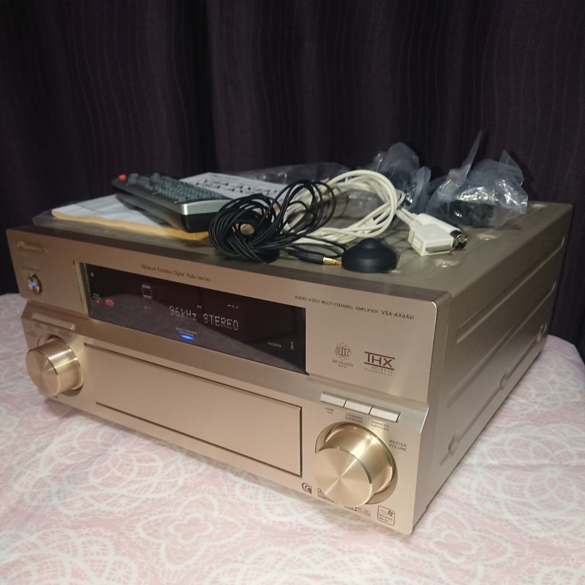 Pioneer VSA-AX4AVi/ハイスペックAVアンプ/HDMIケーブルサービス/完動
