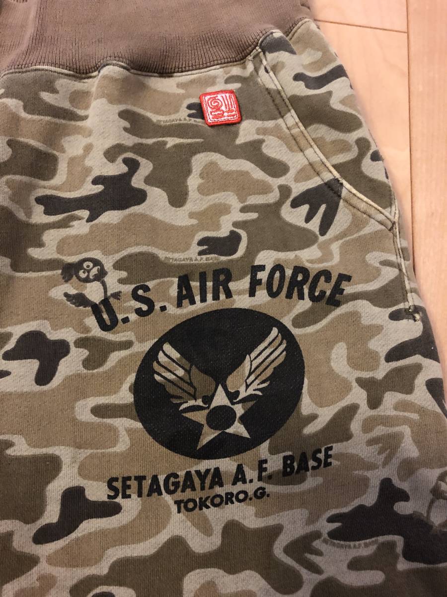 世田谷ベース/ROAD STROLLER ロードストローラー 迷彩柄 スウェット 所