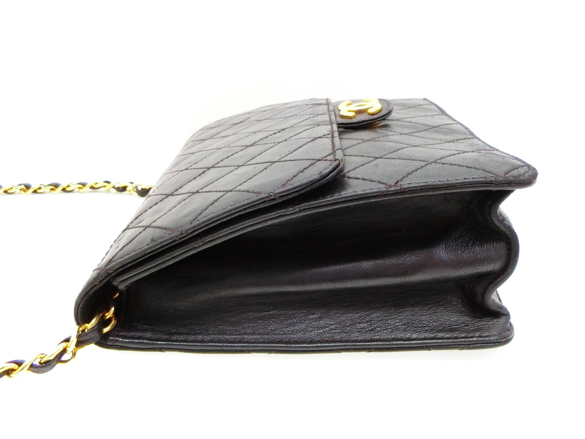 ◇AB7351 CHANEL シャネル ヴィンテージ マトラッセ クラッチ チェーン 