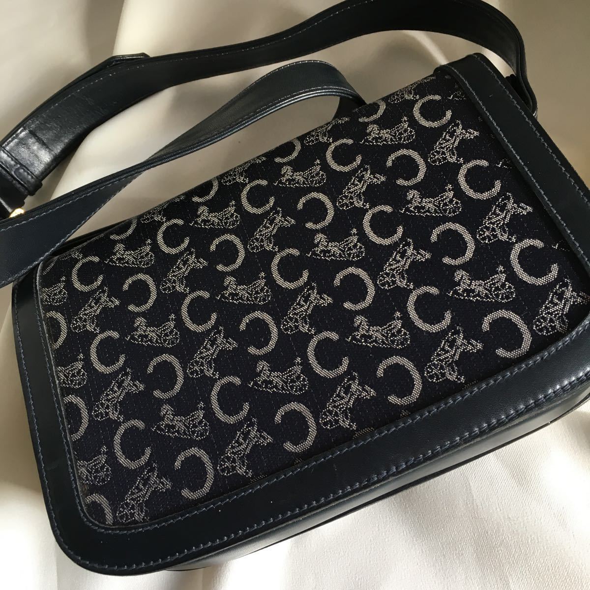 レア美品 / CELINE / 馬車柄 / マカダム金具 / ショルダーバッグ 