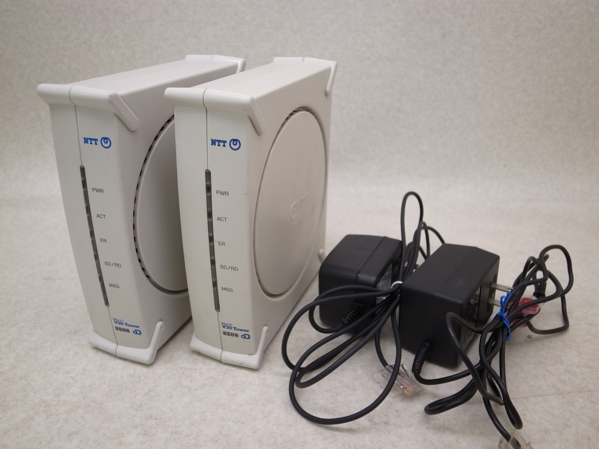 NTT INSメイト ターミナルアダプタ V30Tower : NTT西日本 メルカリ 