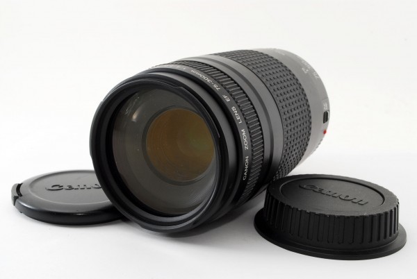 EF F4-5.6 Canon 75-300mm キヤノン USM III EF75-300mm IS 1年保証