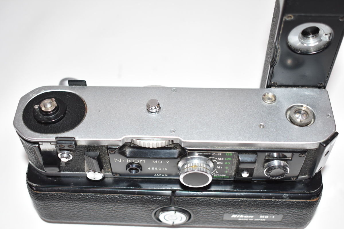 Nikon F2 用モータードライブ MD2/MB1 ジャンク ニコン F2用 モーター
