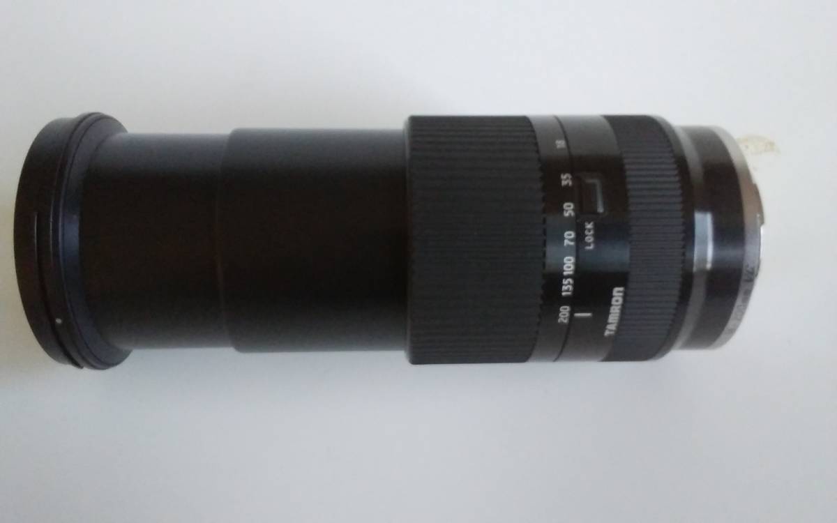 TAMRON ズームレンズ 18-200㎜ F3.5-6.3 DiIII VC ソニーEマウント用 