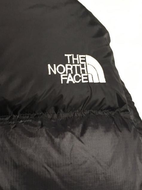 90's THE NORTH FACE NUPTSE JACKET L ヌプシジャケット 700フィル ダウンジャケット ブラック nf002yo 90年代_5