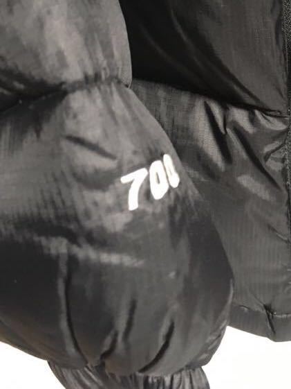 90's THE NORTH FACE NUPTSE JACKET L ヌプシジャケット 700フィル ダウンジャケット ブラック nf002yo 90年代_6