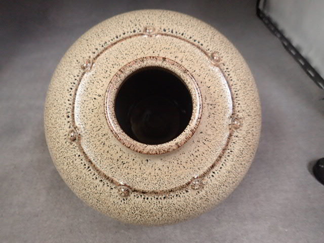 A-110　新開寛山　寿彩　花瓶　共箱_6