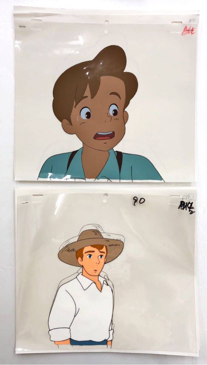 若草物語　ナンとジョー先生　op セル画　背景付き 若草物語ナンとジョー先生セル画20枚一括 C 【公式通販】