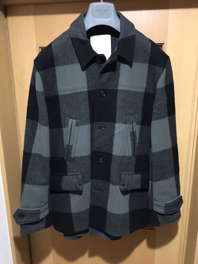 さ*光様 UNDERCOVER アーガイル ニット 【アンダーカバー JONIO アンダーカバー undercover レイヤードコート コート ブロックチェック